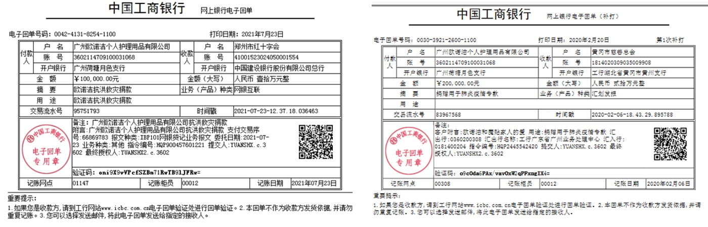 21年郑州抗洪捐款10万元